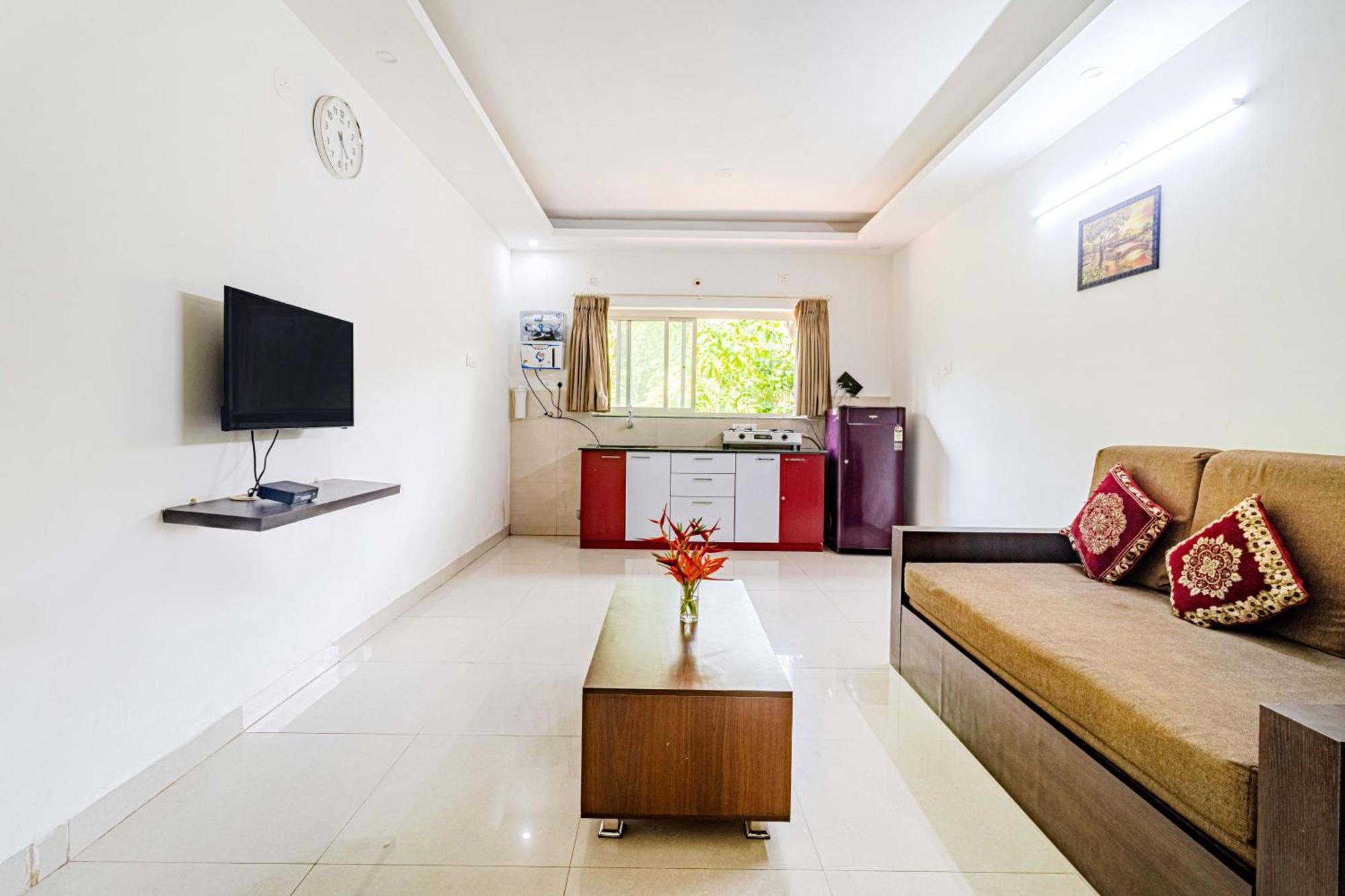 4Bhk Sparkling Apartment Near Beach Pool & Bar 2Bhkx2 Vagator Exterior foto