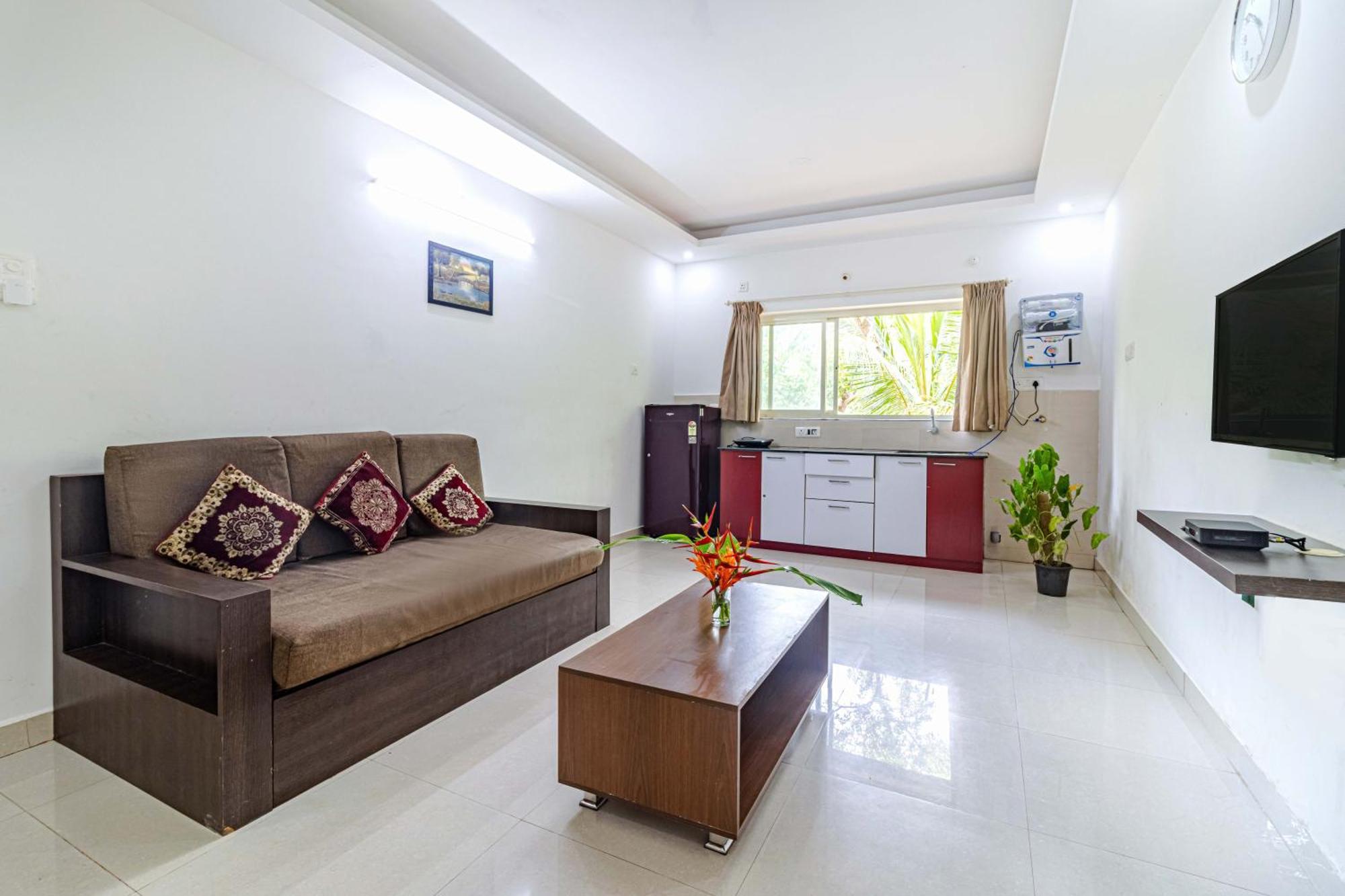 4Bhk Sparkling Apartment Near Beach Pool & Bar 2Bhkx2 Vagator Habitación foto