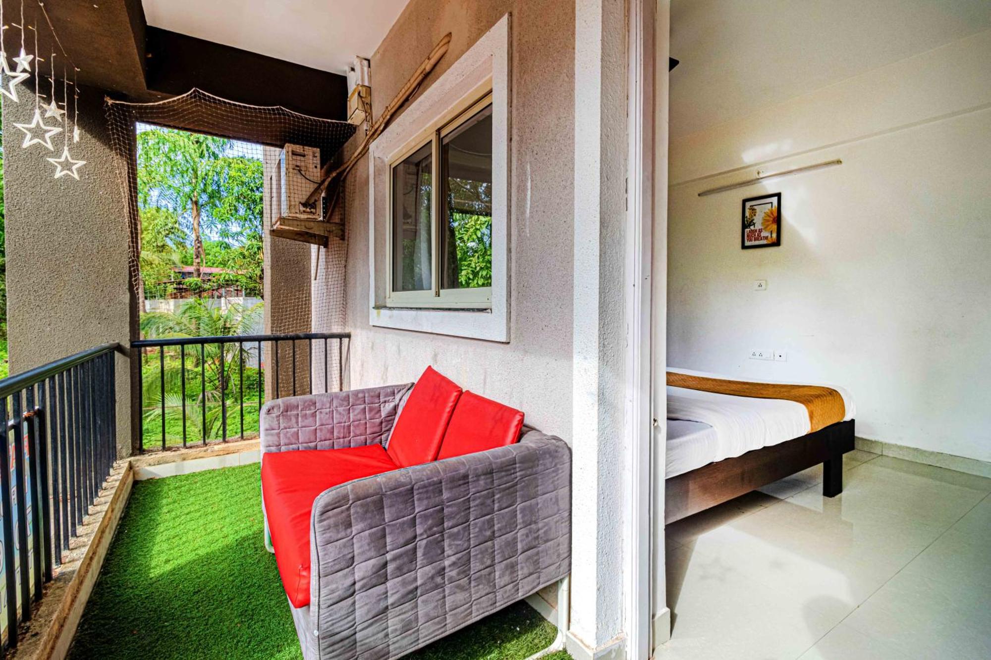 4Bhk Sparkling Apartment Near Beach Pool & Bar 2Bhkx2 Vagator Habitación foto
