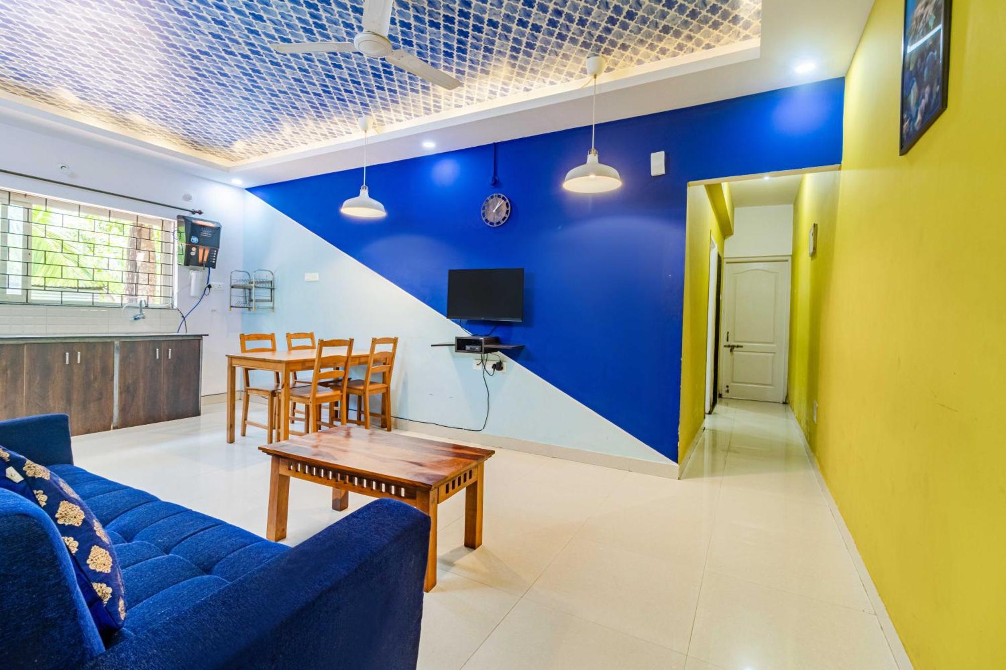 4Bhk Sparkling Apartment Near Beach Pool & Bar 2Bhkx2 Vagator Habitación foto