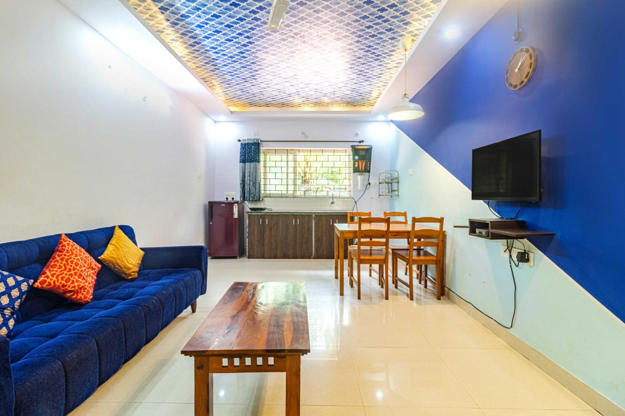 4Bhk Sparkling Apartment Near Beach Pool & Bar 2Bhkx2 Vagator Habitación foto