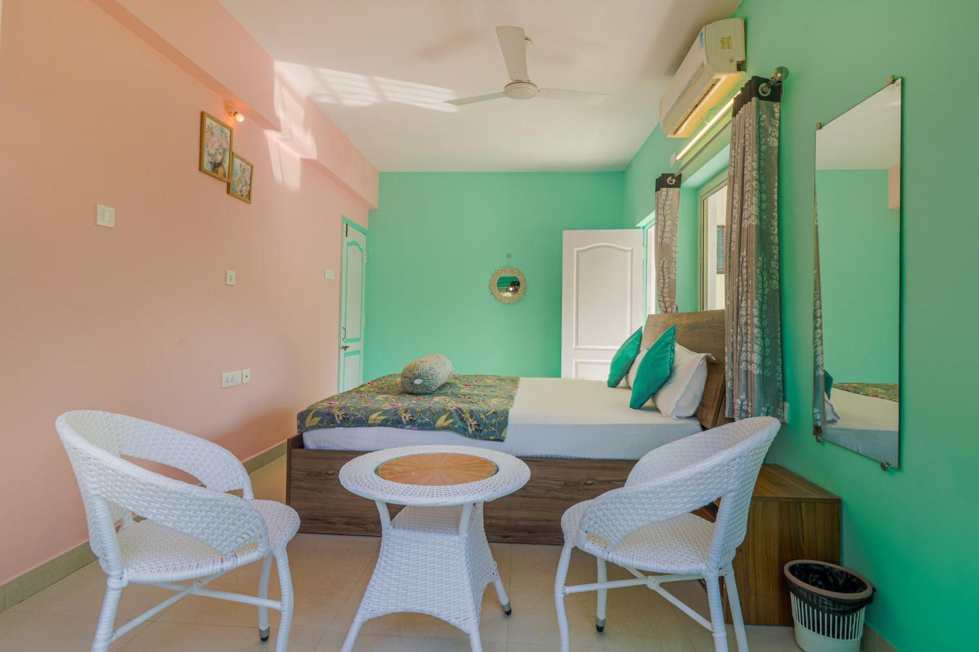 4Bhk Sparkling Apartment Near Beach Pool & Bar 2Bhkx2 Vagator Habitación foto